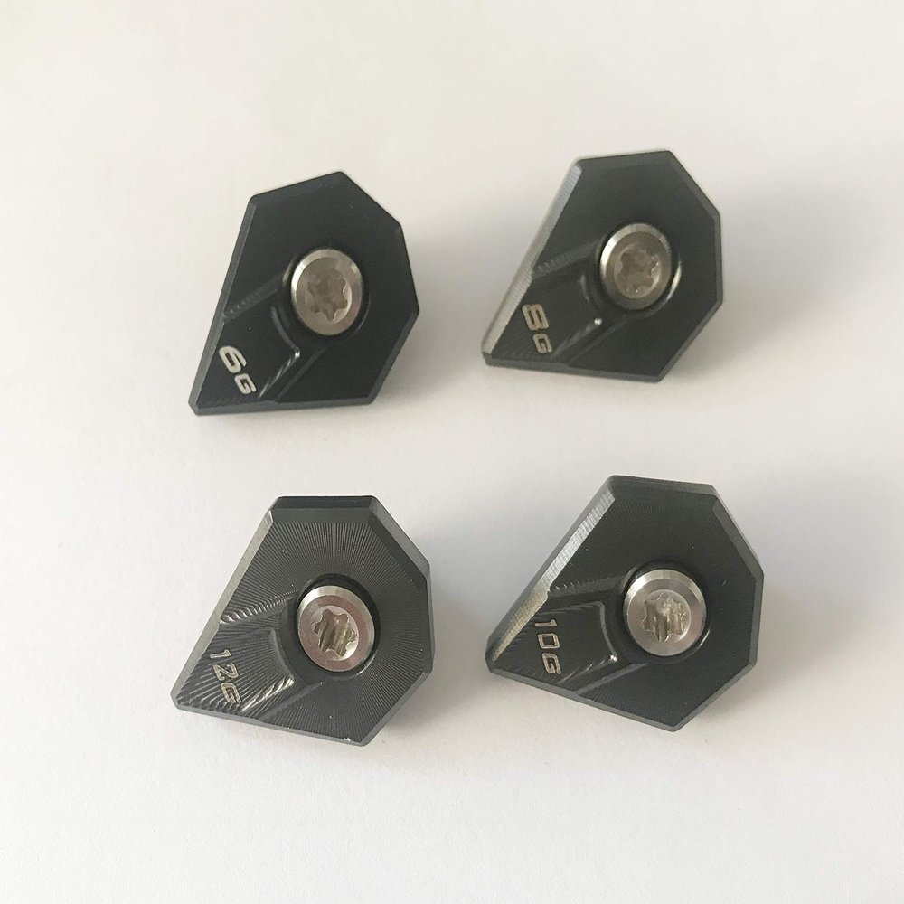 1 Piece Golf Weight Screw Fit for Cobra King F9 Speedback F9+ Driver 6g 8g 10g 12g 14g (1 Set of 5X)
