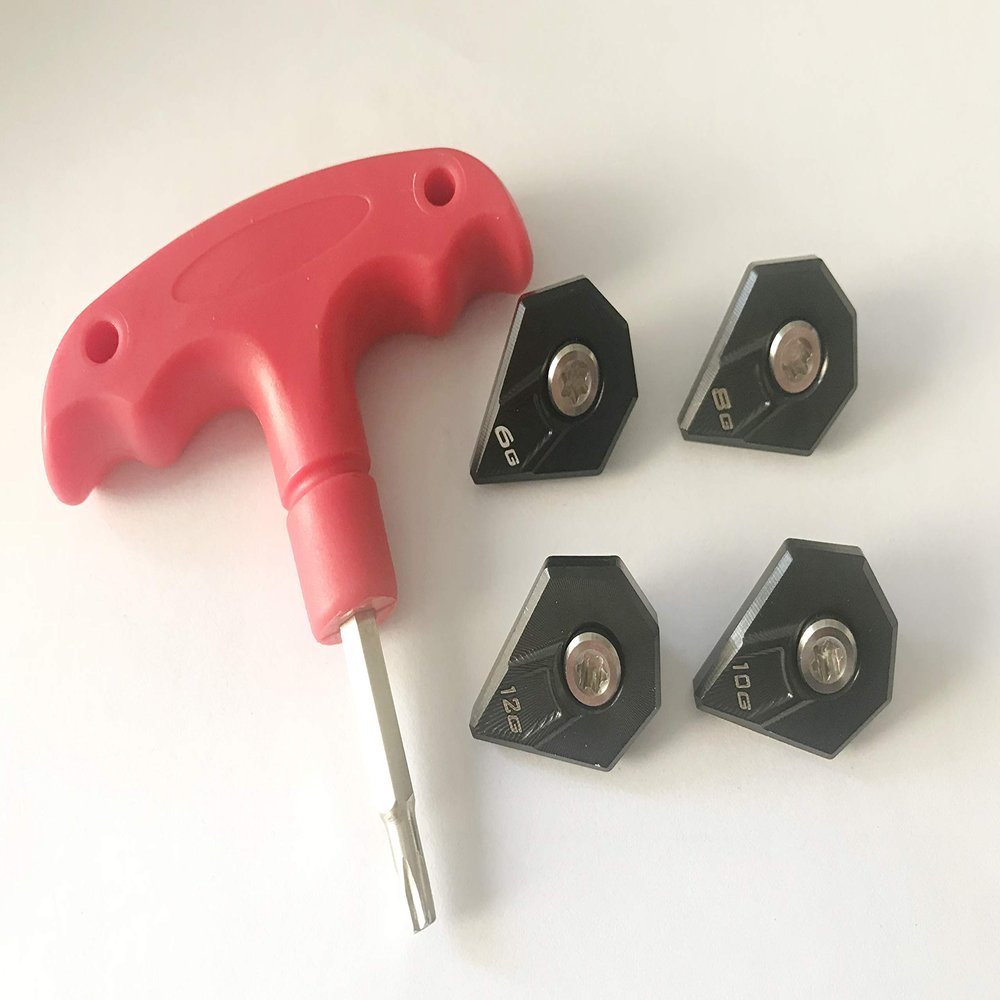 1 Piece Golf Weight Screw Fit for Cobra King F9 Speedback F9+ Driver 6g 8g 10g 12g 14g (1 Set of 5X+ Tool)