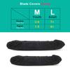Coolrunner Ice Skate Blade Covers, Sports Blade Cover Skate Blade Protector for Hockey Skates, Figure Skates and Ice Skates, Black view 2