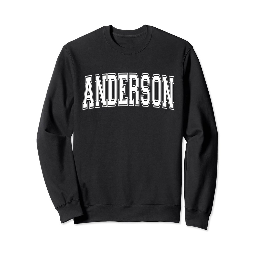 ANDERSON IN INDIANA USA Vintage Sports Varsity Style Sweatshirt