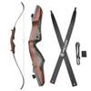 SHARROW 62'' Takedown Recurve Bow and Arrow Set,20-50lbs Targeting Practice Adult Bow for Right Hand Archery Hunting,with Bow Accessory and Protective Gear view 2