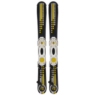 5th Element 99cm Ski Blades, Ski Boards, Snow Blades for Men and Adult with Adjustable bindings -Twin Tip Freestyle Mini Skis Short Skis -for Tricks, All Mountain Snow Skiing