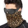 Leopard Print (2) Fleece Neck Warmer Heat Trapping Sun-Proof Neck Gaiter Tube Soft Elastic Balaclava Half Unisex Windproof Ski Neck Gaiter Cover for Winter Skiing Run Multicolored view 2