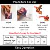 PRIOR FITNESS Aerial Lyra Hoop Anti Skid Tape Aerial Hoop Lyra Tape Non Slip Grip Tapes Yoga Rig Belt for Exercises Gymnastics Acrobatics Kinesiology (Black) view 2