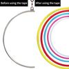 PRIOR FITNESS Aerial Lyra Hoop Anti Skid Tape Aerial Hoop Lyra Tape Non Slip Grip Tapes Yoga Rig Belt for Exercises Gymnastics Acrobatics Kinesiology (Black) view 3