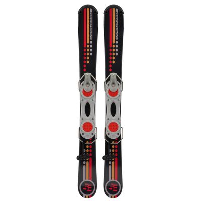 5th Element 99cm Ski Blades, Ski Boards, Snow Blades for Men and Adult with Adjustable bindings -Twin Tip Freestyle Mini Skis Short Skis -for Tricks, All Mountain Snow Skiing