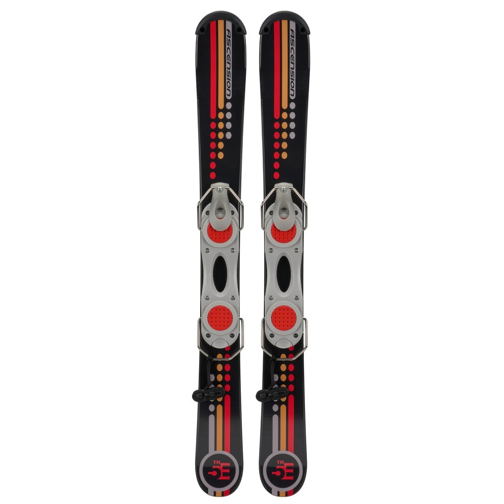 5th Element 99cm Ski Blades, Ski Boards, Snow Blades for Men and Adult with Adjustable bindings -Twin Tip Freestyle Mini Skis Short Skis -for Tricks, All Mountain Snow Skiing
