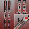 5th Element 99cm Ski Blades, Ski Boards, Snow Blades for Men and Adult with Adjustable bindings -Twin Tip Freestyle Mini Skis Short Skis -for Tricks, All Mountain Snow Skiing view 2