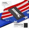 DMoose Wrist Wraps Weightlifting Men 12 and 18 Inches Thumb Loops with Wrist Support for Workouts Powerlifting Wrist Straps for Weight Lifting Men and Women American III view 3