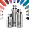 24Bottles Clima Bottles - Insulated Water Bottle 11oz/17oz/29oz, Water Bottles with 100% Leak Proof Lid (12 Hours Hot and 24 Hours Cold Beverages), Made of Stainless Steel, Italian Design view 1