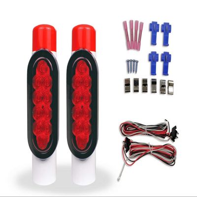 LIBRA Boat Trailer Guide on Post Pipe Guide Light Set LED Submersible DOT EZ Install
