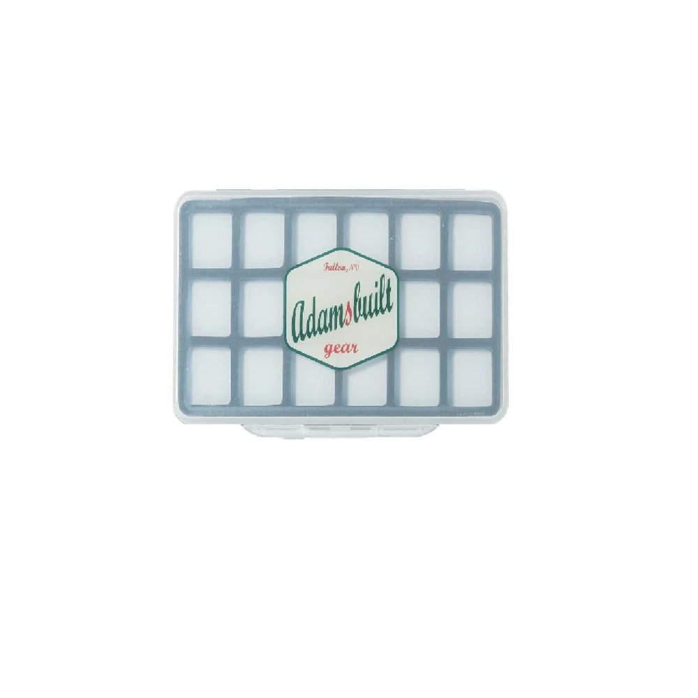 Adamsbuilt ABSSL-18MC Fly Box, Super Slim - 18 Magnetic Compartments - Large
