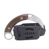 MASALONG Snake Shadow Survival Hunting Karambit Claw Knife (White-bladed Brown Snakeskin) view 2