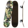 Yocaher Professional Complete 7.75" Skateboard w/7Ply Maple Deck, BlackWidow Premium Grip Tape, Aluminum Alloy Truck, ABEC-9 Bearing (Complete - 7.75 - Camo) view 1