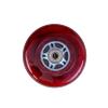 98 mm Razor A Kick Scooter Wheels with Bearings and 5 Spoke Rims (Set of 2) (Orange Wheel Gray Hub) view 3