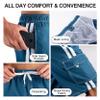 Kanu Surf mens Barracuda (Regular & Extended Sizes) Swim Trunks, Denim Blue, 5X US view 4