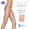 Hanes Silk Reflections Control Top Sheer Toe Silky Sheer Pantyhose, Transparent, Size GH (Pack of 1) view 4