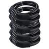 Security Bike Lock 4 Digit Resettable Combination Cable Lock for Bicycle Without Mounting Bracket, 2 Feet x 1/2 Inch (5Pcs) view 1