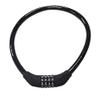 Security Bike Lock 4 Digit Resettable Combination Cable Lock for Bicycle Without Mounting Bracket, 2 Feet x 1/2 Inch (5Pcs) view 2