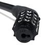 Security Bike Lock 4 Digit Resettable Combination Cable Lock for Bicycle Without Mounting Bracket, 2 Feet x 1/2 Inch (5Pcs) view 3