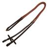 Whitaker Leather Reins with Dimpled Grip (Pony) (Havana) view 1