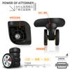 (DL-W208#) Mute Connected Spinner Wheels for Replacement Luggage Wheels Wear Silent Draw bar Box DIY (2 pcs/Set) view 3