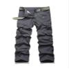 Women's Cotton Casual Military Army Cargo Combat Work Pants with 8 Pocket Grey US 8 view 1