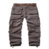 Women's Cotton Casual Military Army Cargo Combat Work Pants with 8 Pocket Grey US 8 view 3