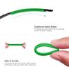 ToughAsNails Deep Green Replacement Nose Pads Nose Pieces for Oakley Flak 2.0 OO9295/Flak 2.0 XL OO9188/Flak XS OJ9005/Flak XXS OJ9008 Sunglasses view 4