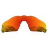 Puzzley Mirror Polarized Replacement Lenses for Oakley Radar EV Pitch OO9211 Sunglasses - Orange Red Mirror Polarized view 1