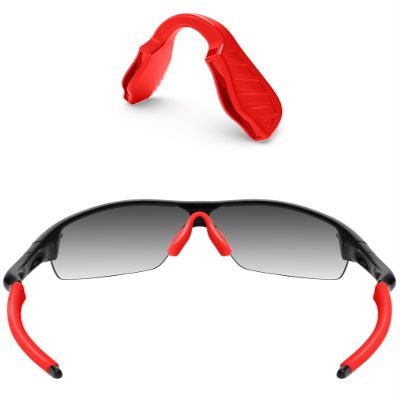 ToughAsNails Red Replacement Nose Pads for Oakley Eyeshade Sunglasses