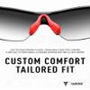 ToughAsNails Red Replacement Nose Pads for Oakley Eyeshade Sunglasses view 4