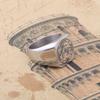 Womens Sigil of Archangel Samael Solomon Stainless Steel Amulet Magic Protection Ring Size 8 view 3