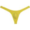 OROCOJUCO Men's Comfort Bikini Thongs Lightweight Soft Triangle Underwear Male T-back view 2