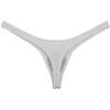 OROCOJUCO Men's Comfort Bikini Thongs Lightweight Soft Triangle Underwear Male T-back view 3