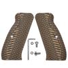 Guuun G10 CZ 75 Grips for Full Size CZ SP-01 OPS Texture - 8 Color Options view 1