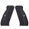 Guuun G10 CZ 75 Grips for Full Size CZ SP-01 OPS Texture - 8 Color Options - Black view 4