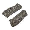 Guuun G10 CZ 75 Grips for Full Size CZ SP-01 OPS Texture - 8 Color Options - Green/Black view 3