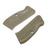 Guuun G10 CZ 75 Grips for Full Size CZ SP-01 OPS Texture - 8 Color Options - OD/Green view 3