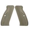 Guuun G10 CZ 75 Grips for Full Size CZ SP-01 OPS Texture - 8 Color Options - OD/Green view 4