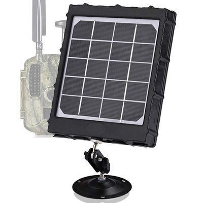 TKKOK Trail Camera Solar Power Panel 8000mAh 3W Supporting 12V 9V 6V for All 3G 4G Hunting Game Camera or Deer Feeder