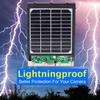 TKKOK Trail Camera Solar Power Panel 8000mAh 3W Supporting 12V 9V 6V for All 3G 4G Hunting Game Camera or Deer Feeder view 4