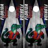 Florida Gators Cornhole Wrap Skin Vinyl Game Art Sticker Decal Mascot DT13 (Laminated) view 1