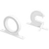 Brackets KIT for Rod White view 1