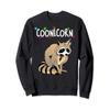 Coonicorn Raccoon Unicorn Trash Panda Magic Sweatshirt view 1