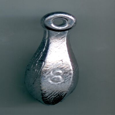 S & J's TACKLE BOX Bulk Packaging, 10 POUNDS of 8oz Bank Weights. 20 Pieces