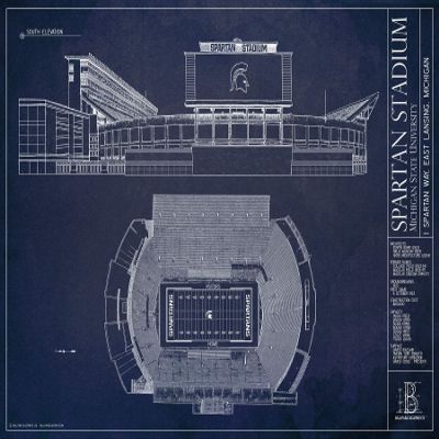 Ballpark Blueprints Spartan Stadium