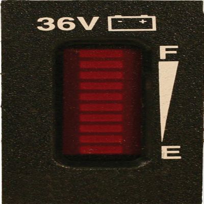 Golf Cart Vertical 36 Volt Digital State of Charge Meter