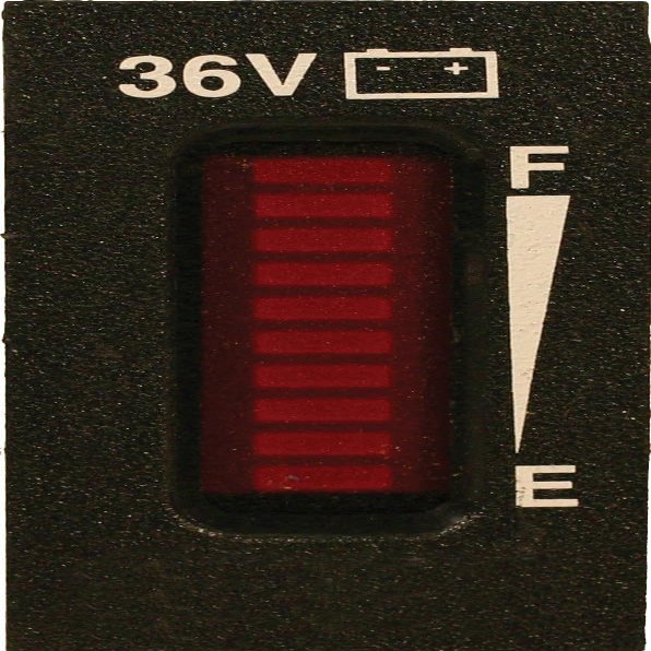 Golf Cart Vertical 36 Volt Digital State of Charge Meter