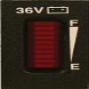 Golf Cart Vertical 36 Volt Digital State of Charge Meter view 1